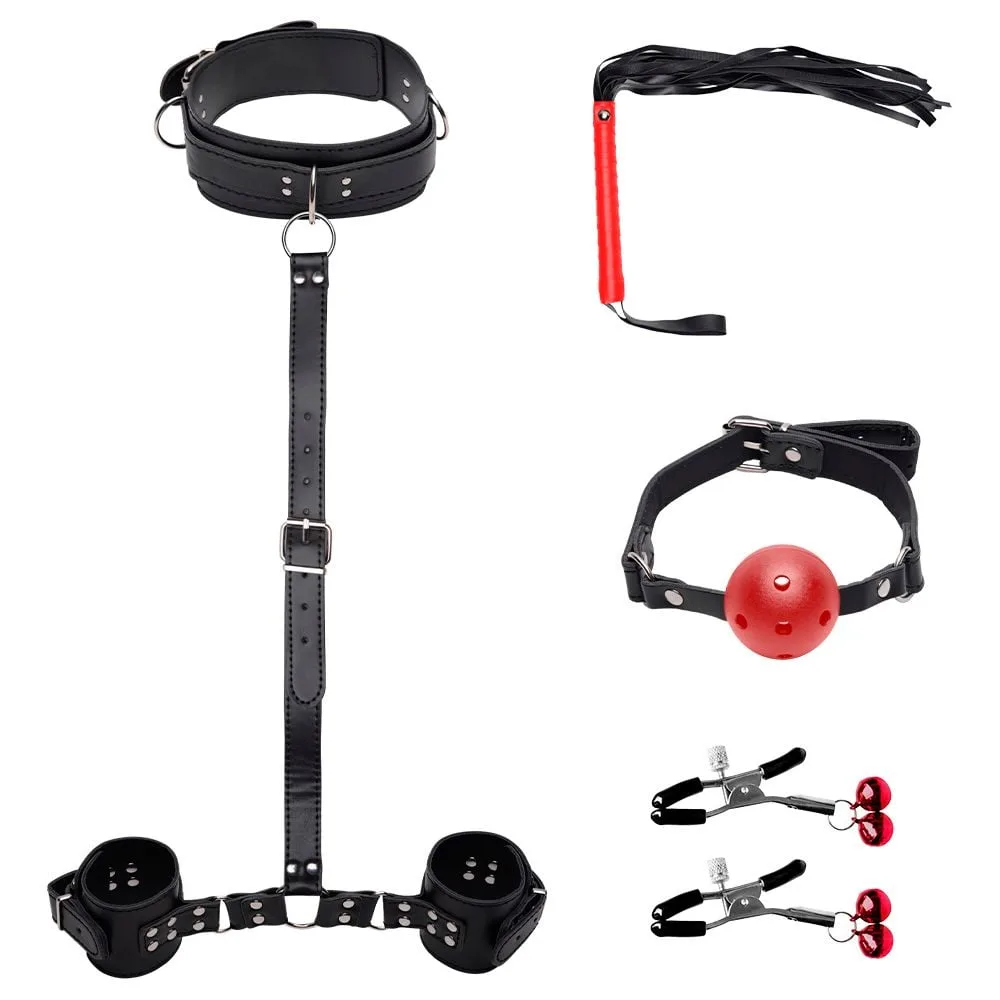 Kit Sado Mordaça Bondage 4 Peças Youvibe Vipmix