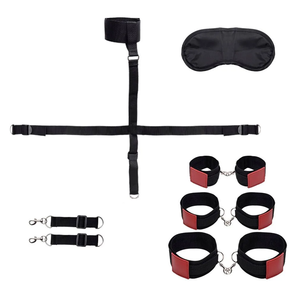 Kit Sado Venda Bondage Com 8 Peças Youvibe Vipmix