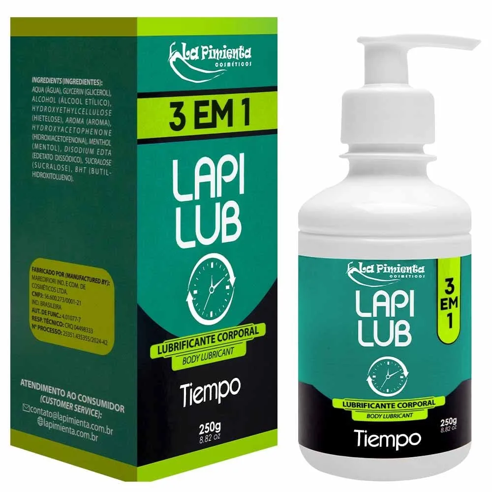Lapi Lub 3 Em 1 Tiempo 250g La Pimienta