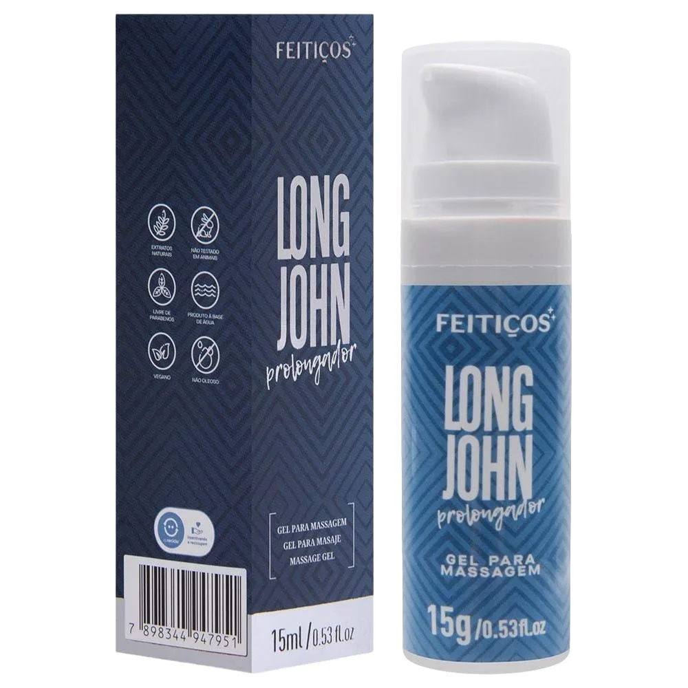 Long John Prolongador De Ereção 15g Feitiços