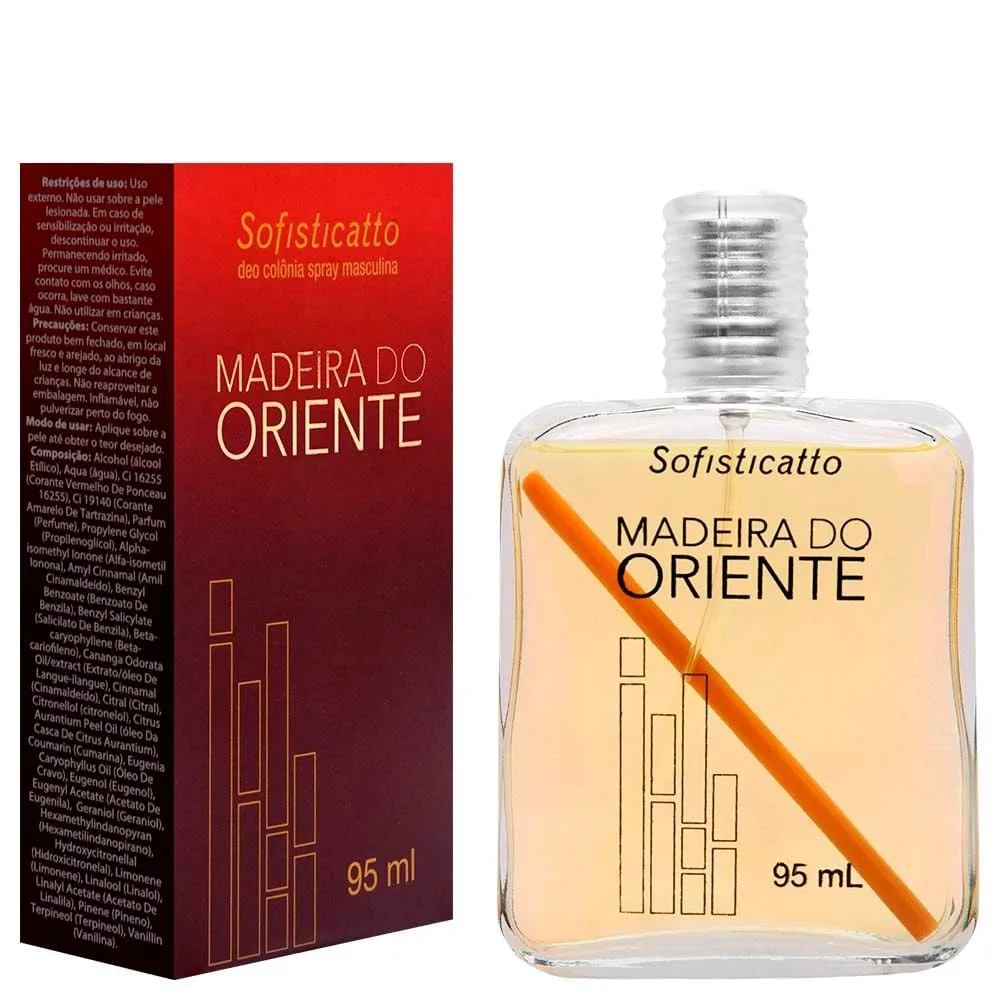 Madeira Do Oriente Deo Colônia 95ml Sofisticatto