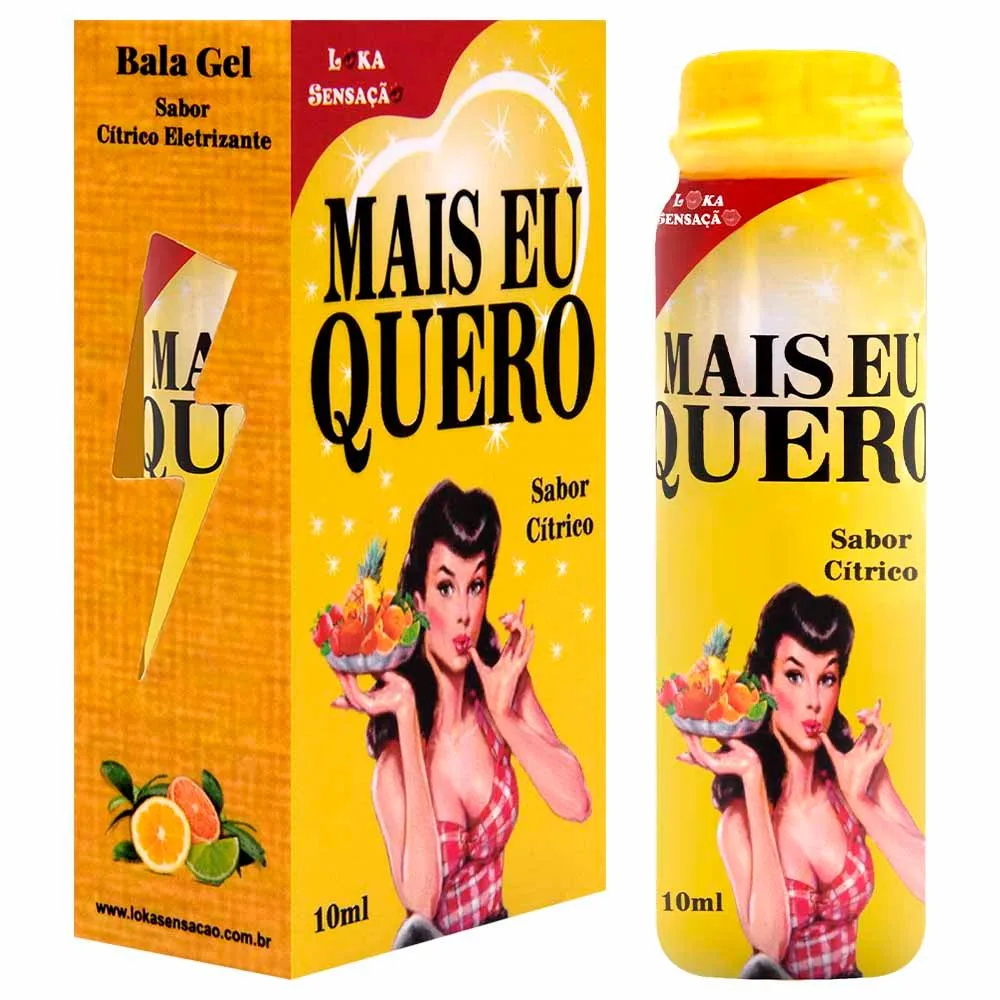 Mais Eu Quero Sexo Oral Funcional 10ml Loka Sensação
