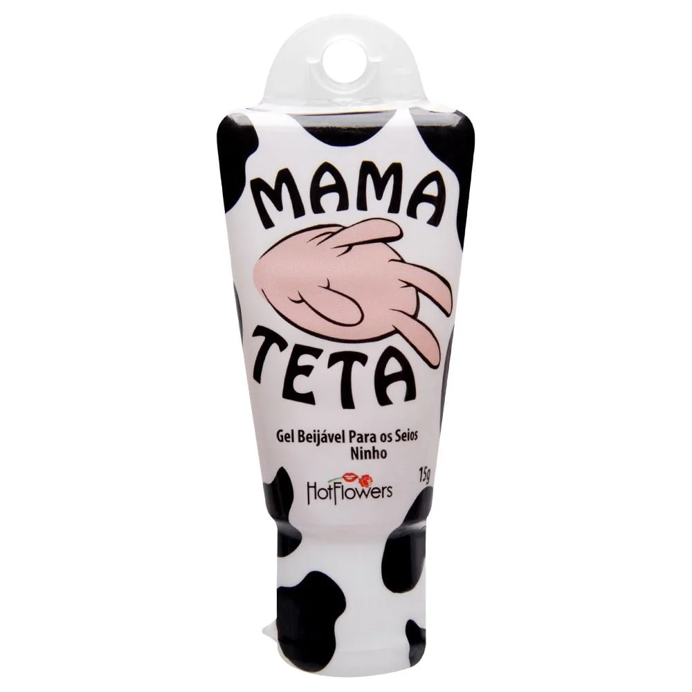 Mama Teta Gel Beijável Seios 15g Hot Flowers