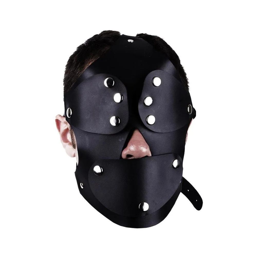 Máscara Capuz Preta Lux Dominatrixxx