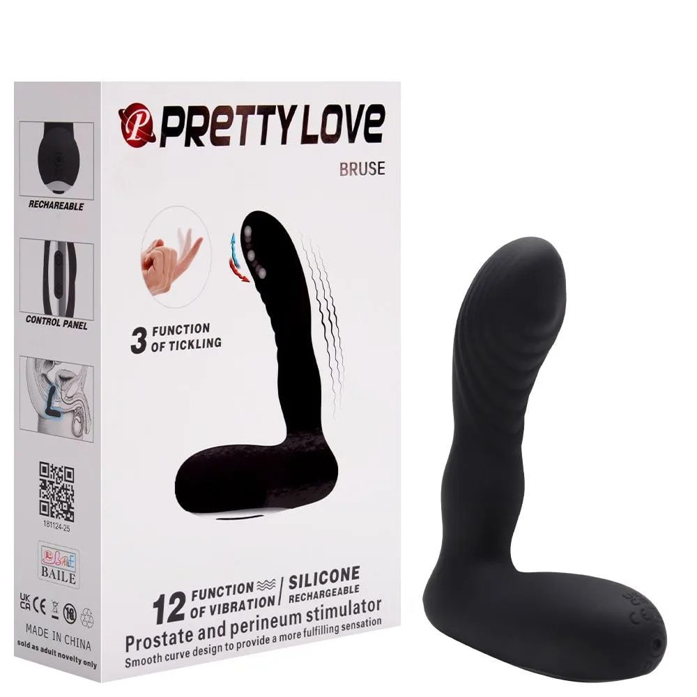 Massageador De Próstata 12 Vibrações Pretty Love Bruse Vipmix