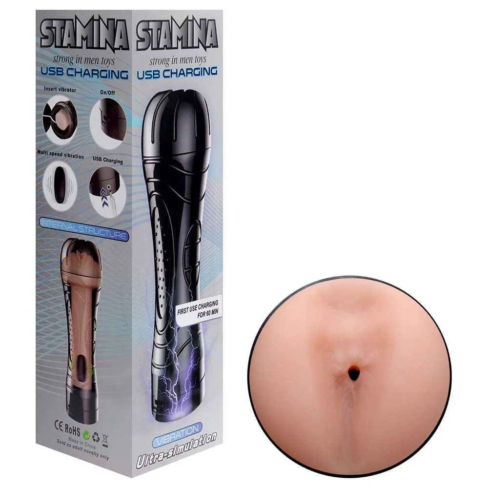 Masturbador ânus Vibro Recarregável Vipmix