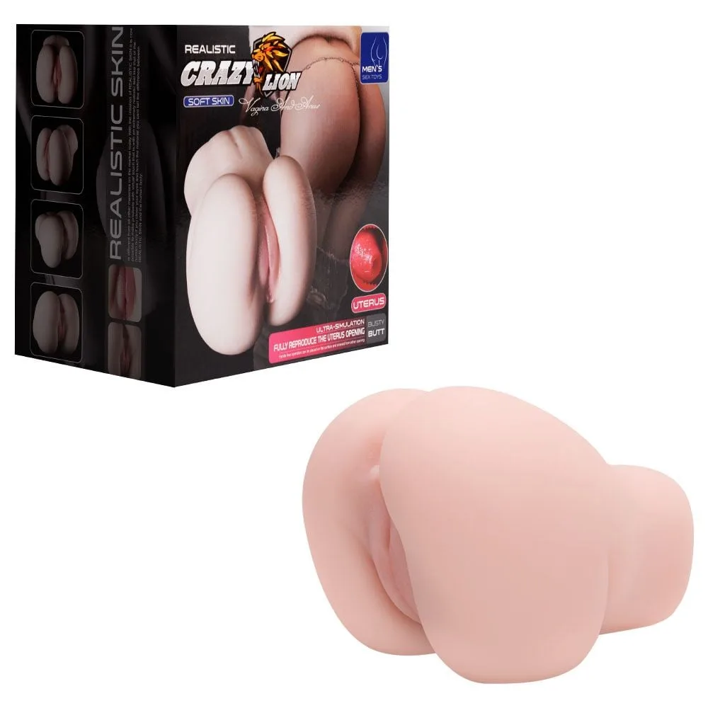 Masturbador Bunda Vagina E ânus 2kg Crazy Lion Vipmix