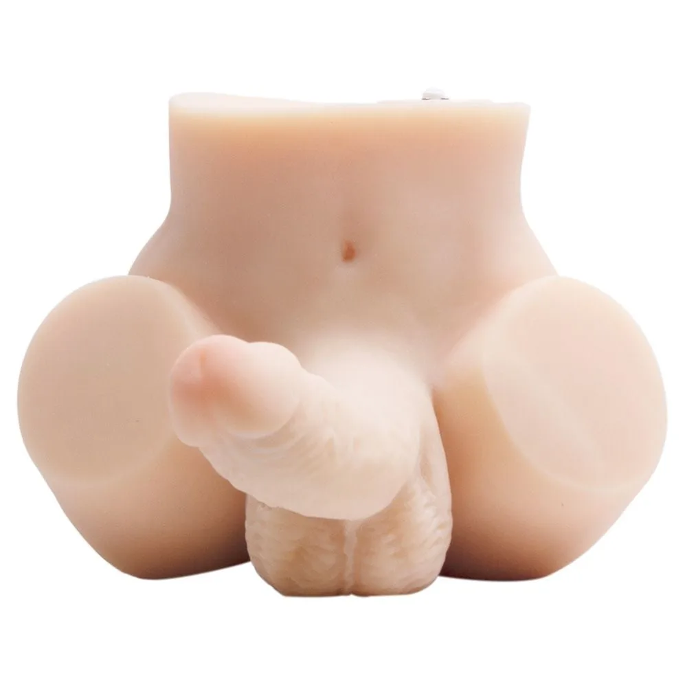 Masturbador Hermafrodita Médio Vibração 2 Sexy Import