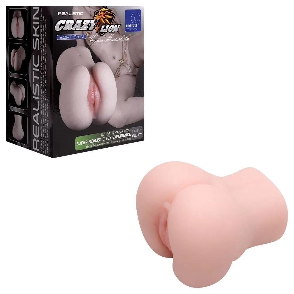 Masturbador Realístico Vagina 500g Crazy Lion Vipmix
