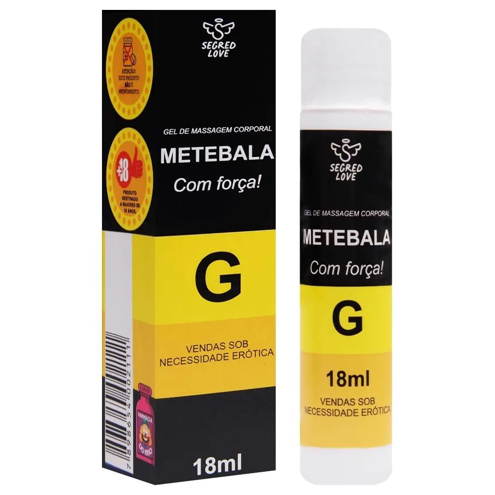 Metebala Lubrificante Siliconado 18ml Segred Love