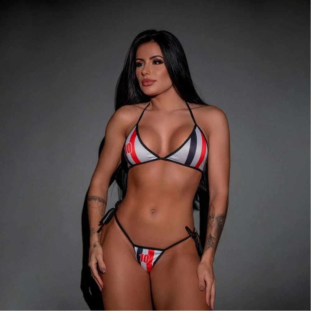 Mini Fantasia Torcedora Tricolor Pimenta Sexy