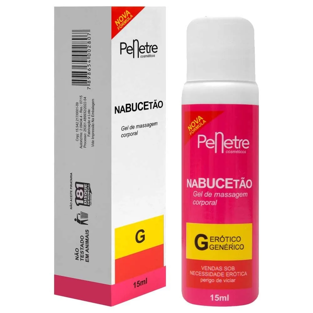 Nabucetão Gel Adstringente Apertadinha 15ml Penetre