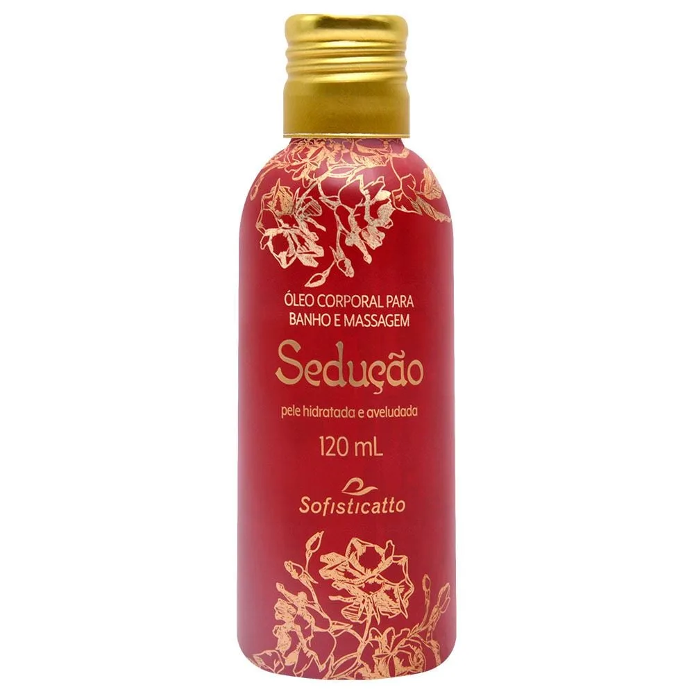 óleo Corporal Sedução Massagem 120ml Sofisticatto