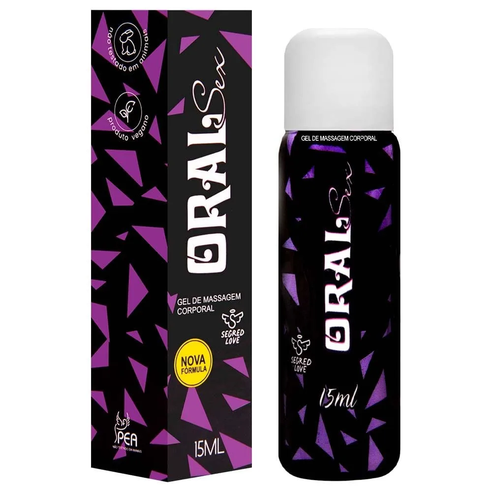 Oral Sex óleo Beijável 15ml Segred Love