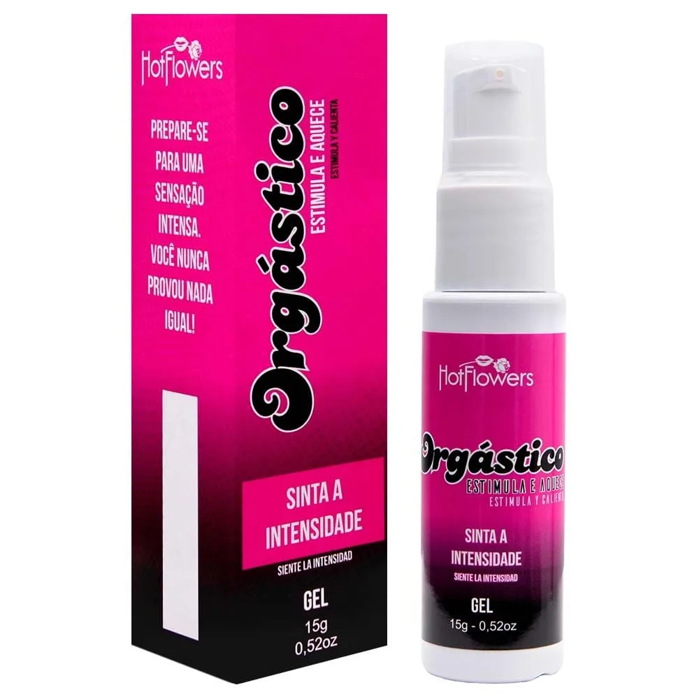 Orgástico Estimulante Feminino 15g Hot Flowers