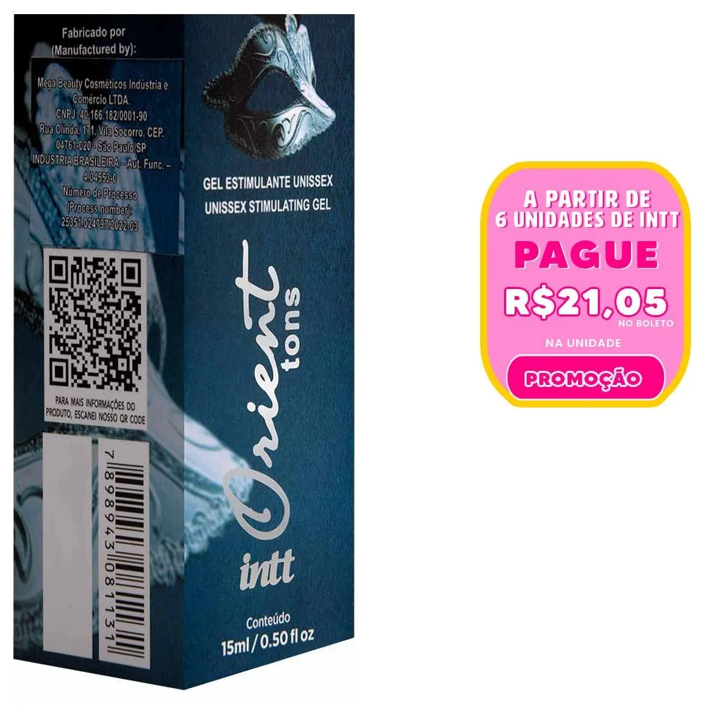 Orient Tons Efeito Super Hot Vinho Tinto 15ml Intt