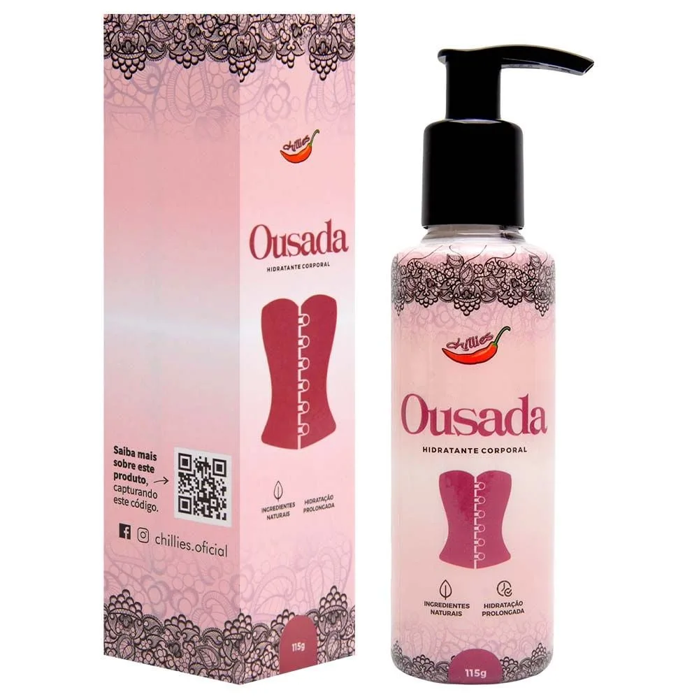 Ousada Creme Hidratante Sensual 115g Chillies