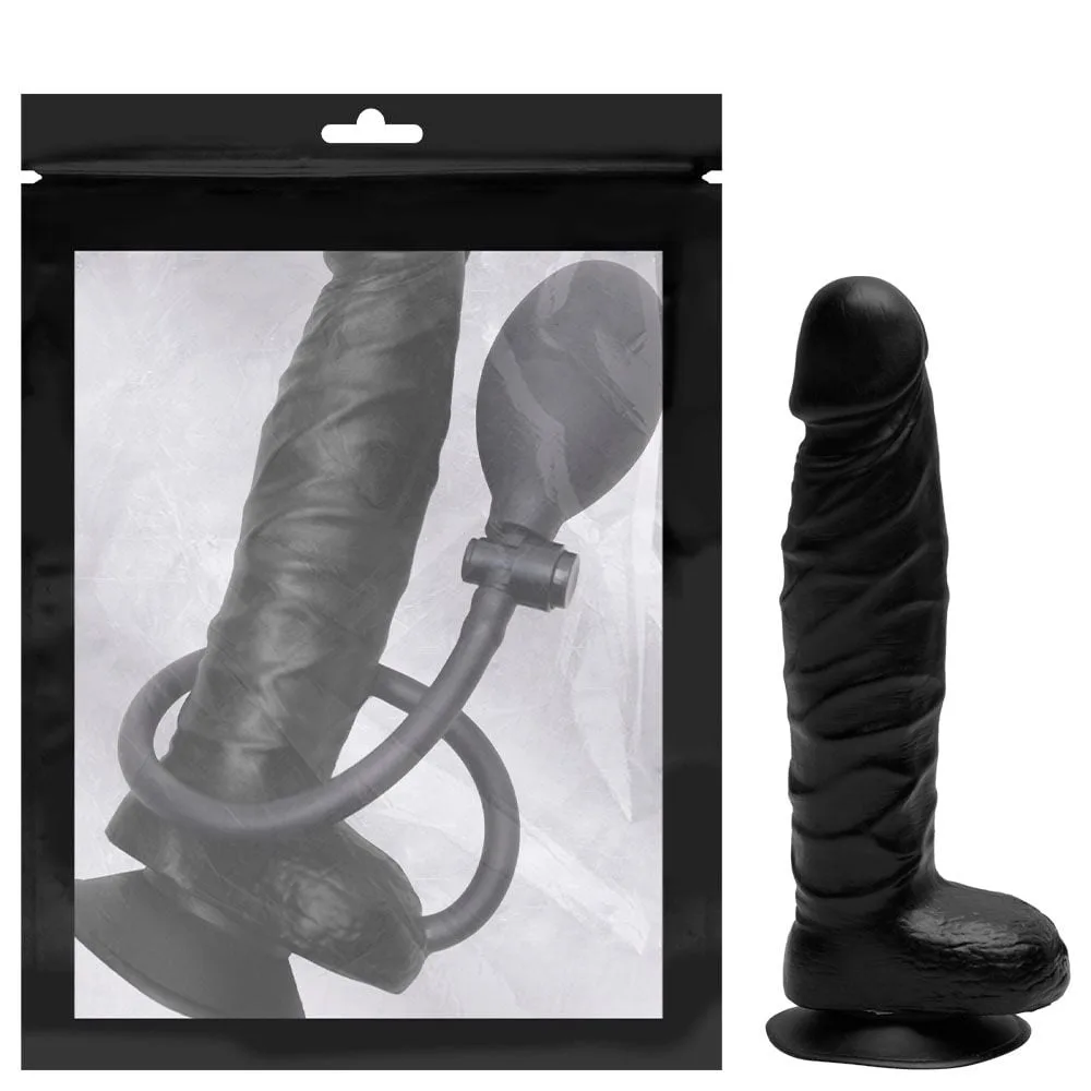 Pênis Inflável Pump Play 20 X 3,8cm Sexy Import