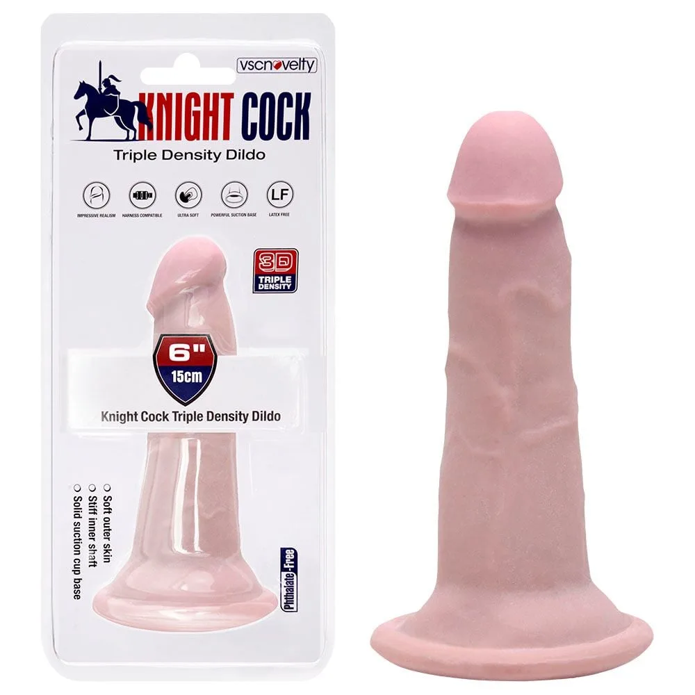 Pênis Realístico Ventosa 15 X 4cm Knight Cock Vipmix