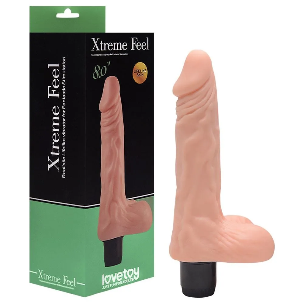 Pênis Realístico Vibração Multivelocidade Lovetoy Vipmix
