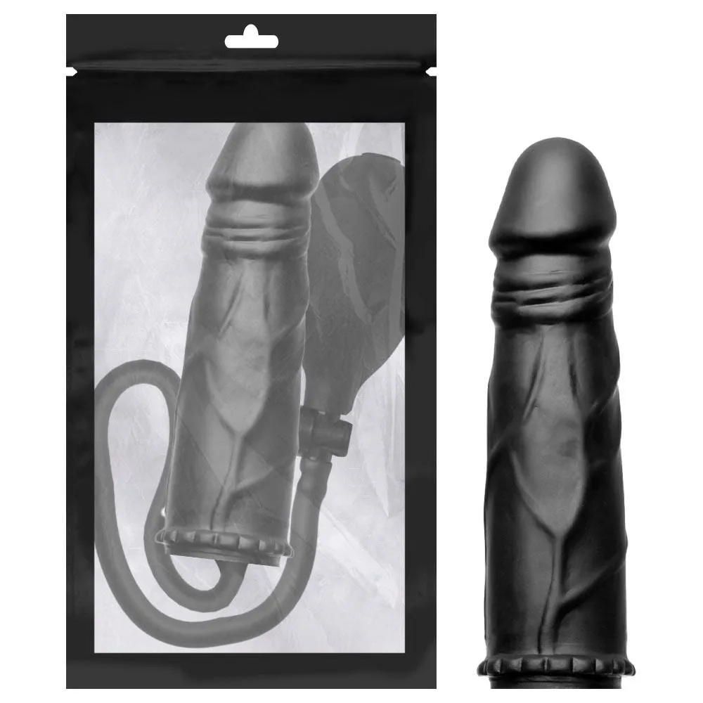 Pênis Silicone Inflável 14,5 X 3,3cm Sexy Import