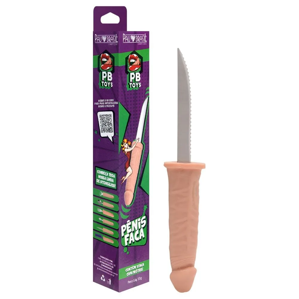 Pênis Utensílio Faca Pau Brasil