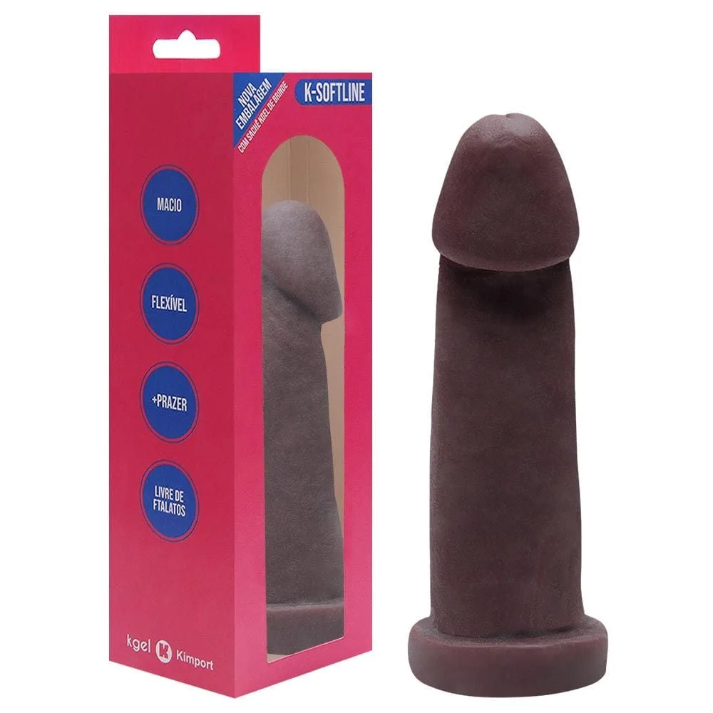 Pênis Vibrador Cyber Vertebrado 19 X 5cm Kgel