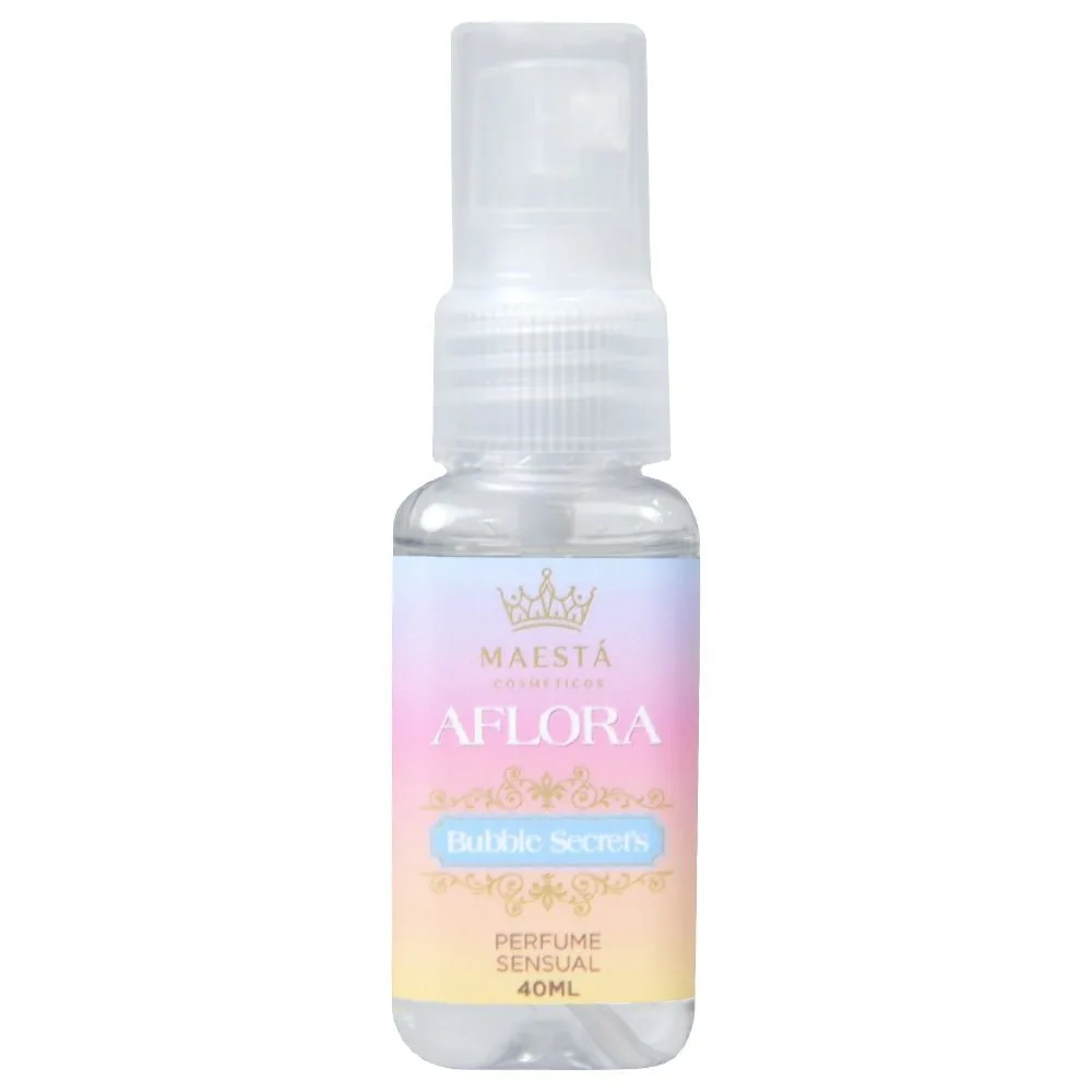 Perfume Aflora Bubble Secrets 40ml Menu Dos Prazeres