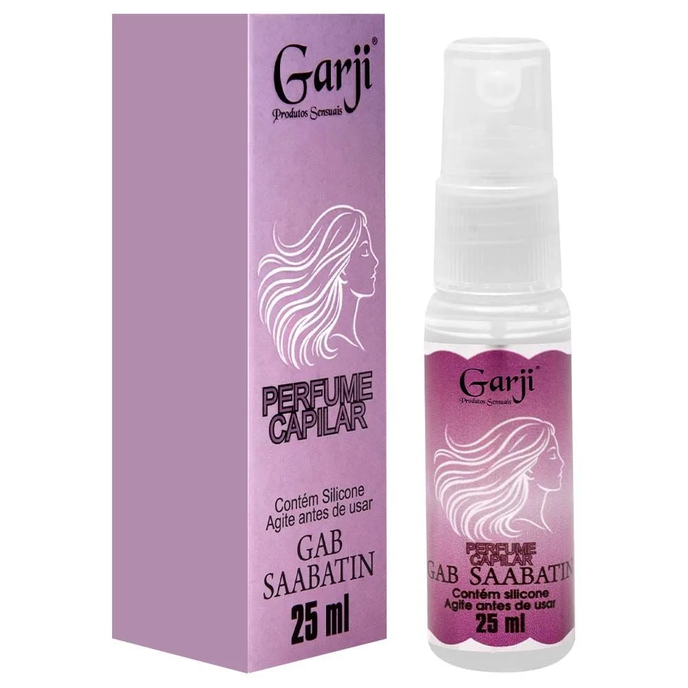 Perfume Capilar Silicone Gab Saabatin 25ml Garji