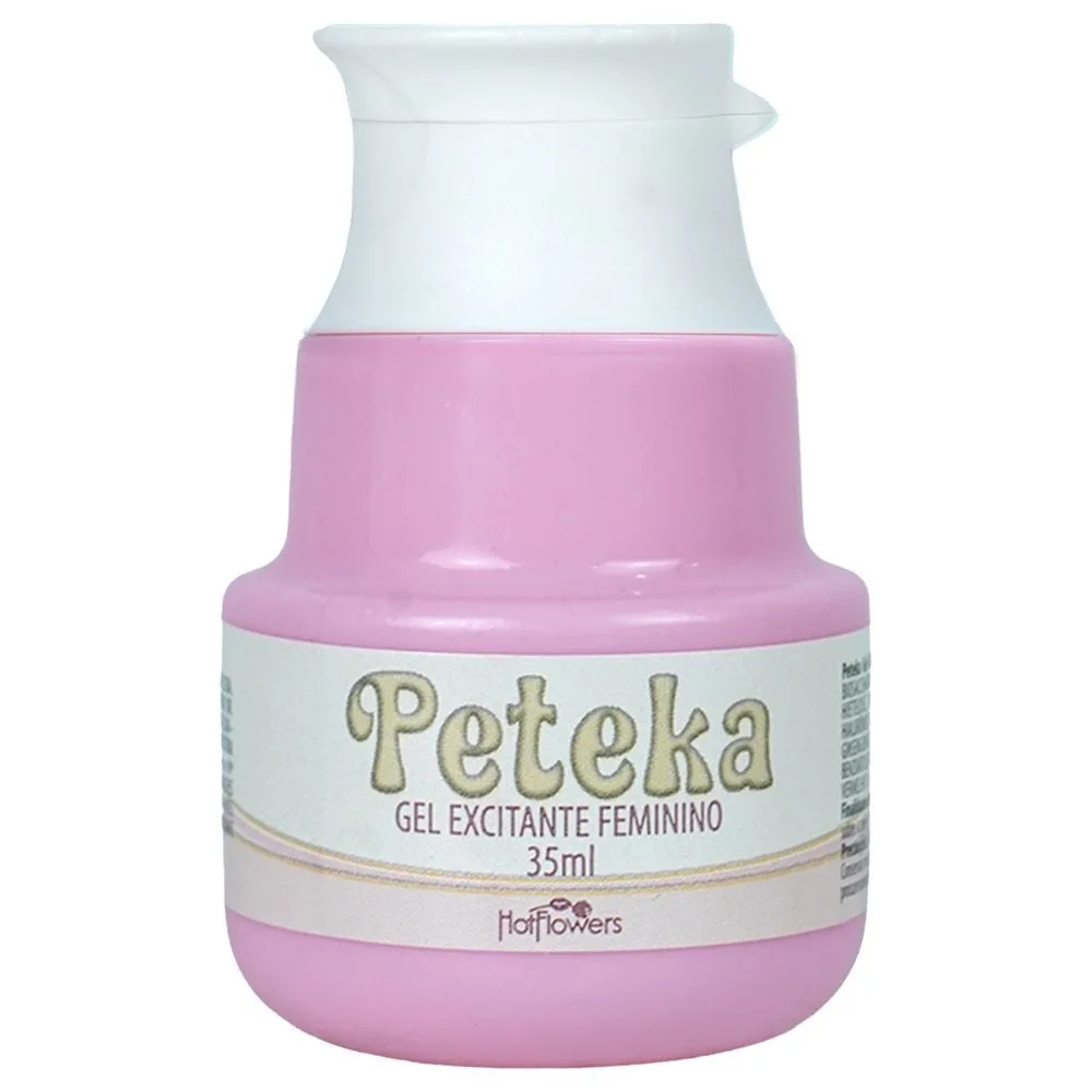 Peteka Gel Excitante Feminino 35ml Hot Flowers