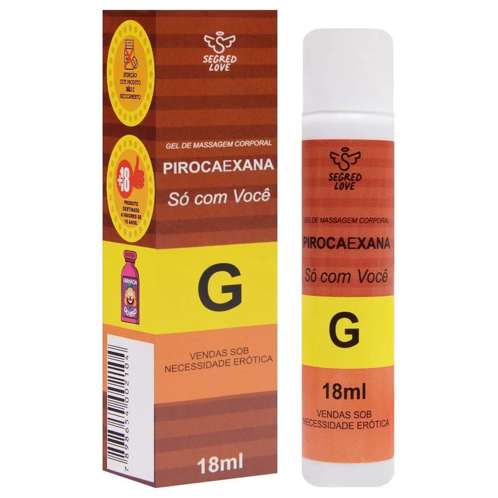 Pirocaexana Gel Ice Sexo Oral 18ml Segred Love
