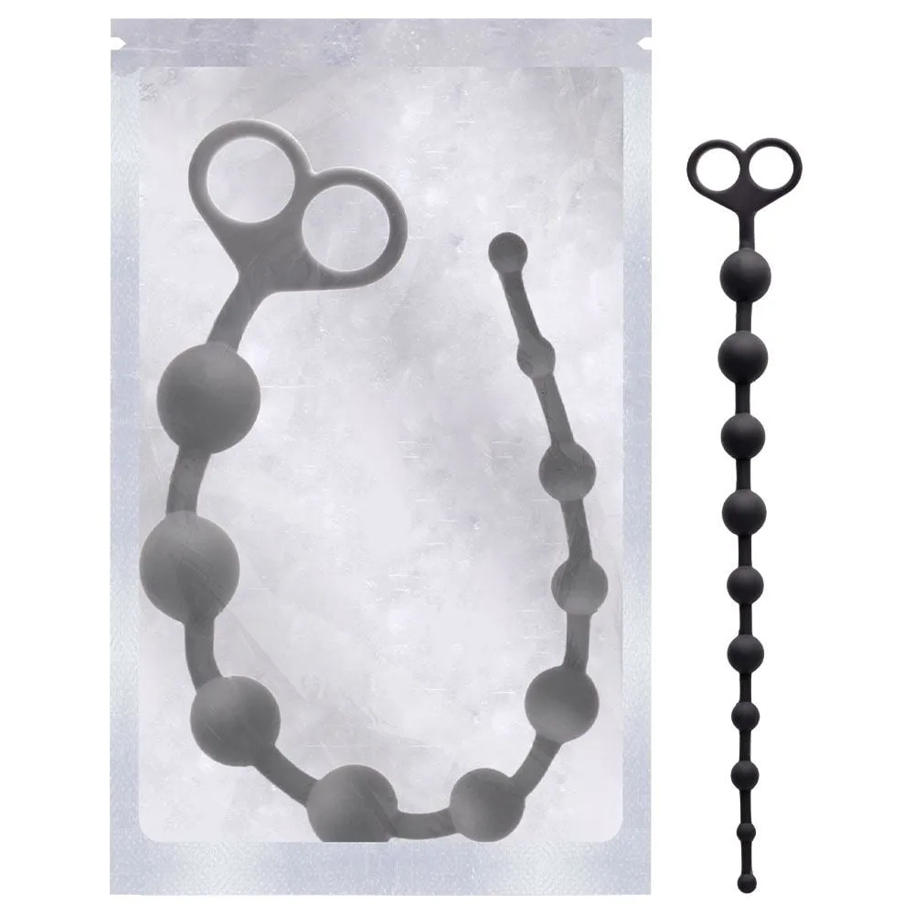 Plug Anal Escalonado Silicone 10 Esferas Vipmix