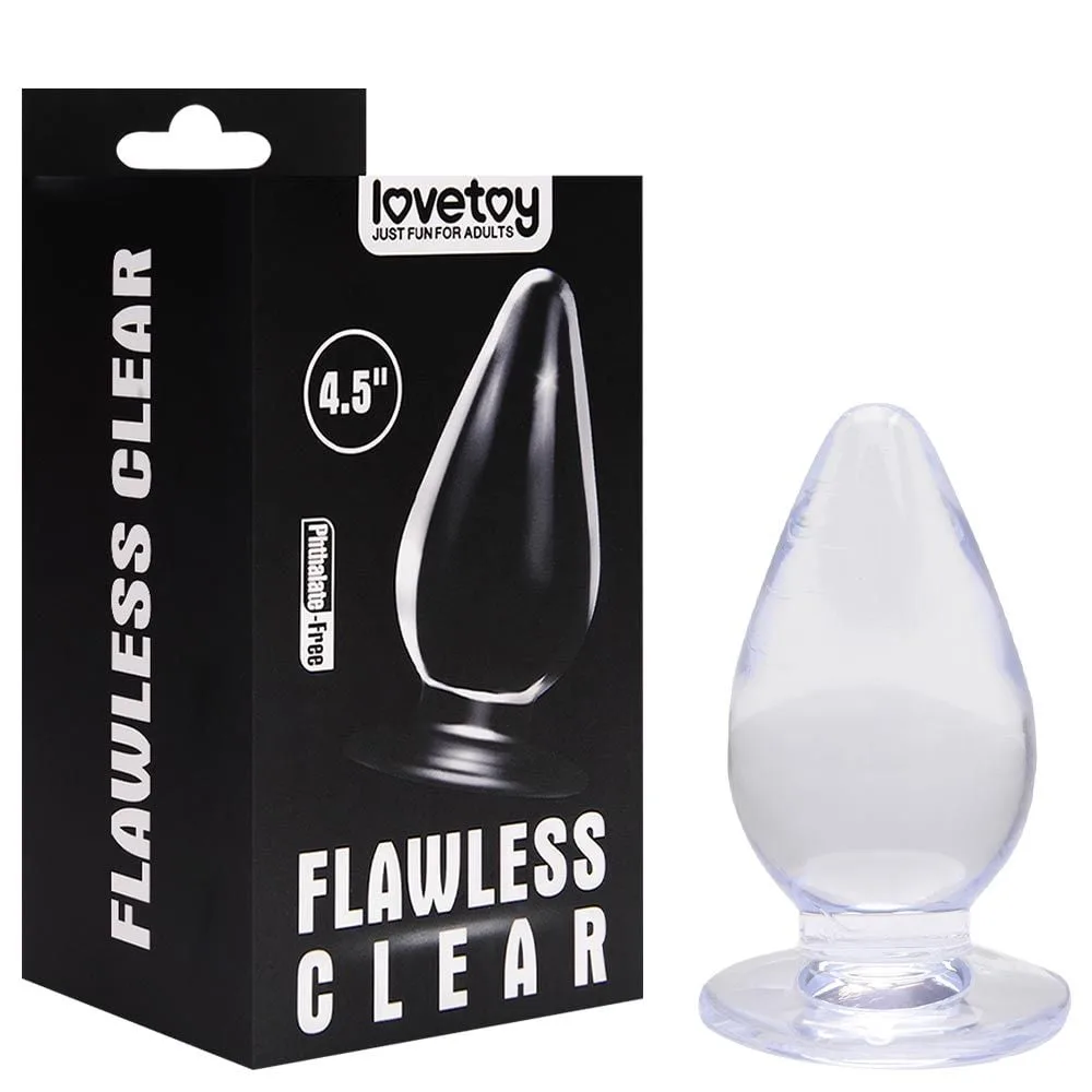 Plug Feito Em Jelly Com Ventosa Lovetoy Vipmix