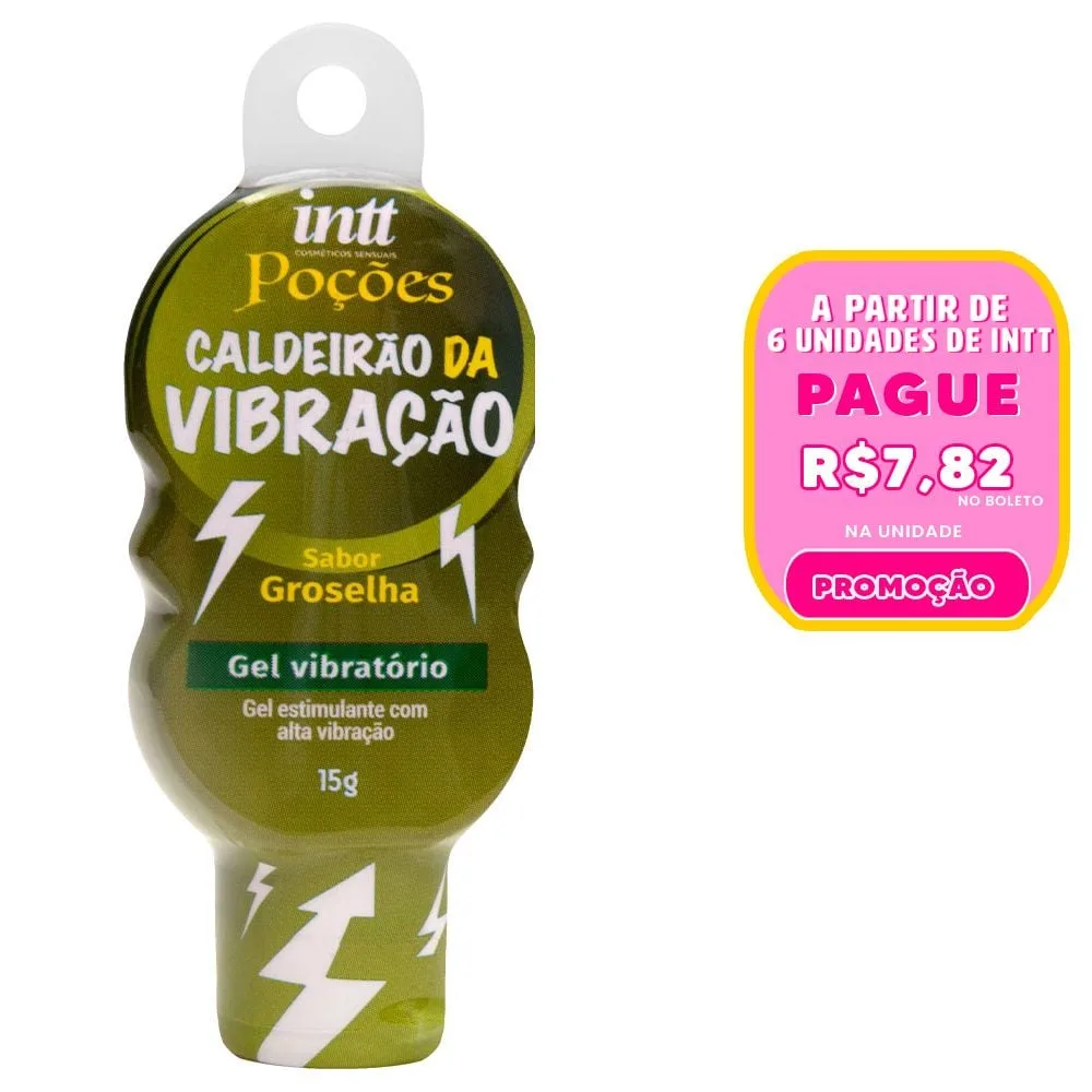 Poção Caldeirão Da Vibração Gel Excitante 15g Intt