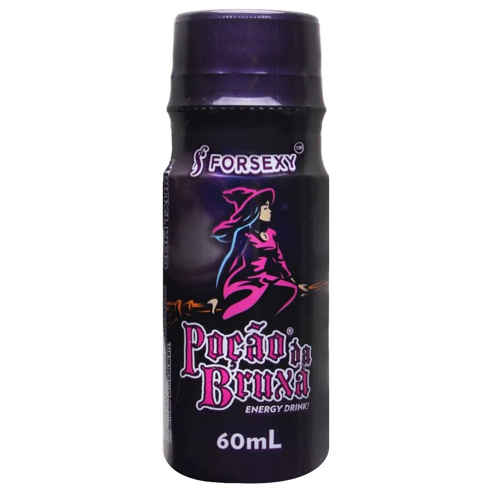 Poção Da Bruxa Energético Excitante 60ml For Sexy