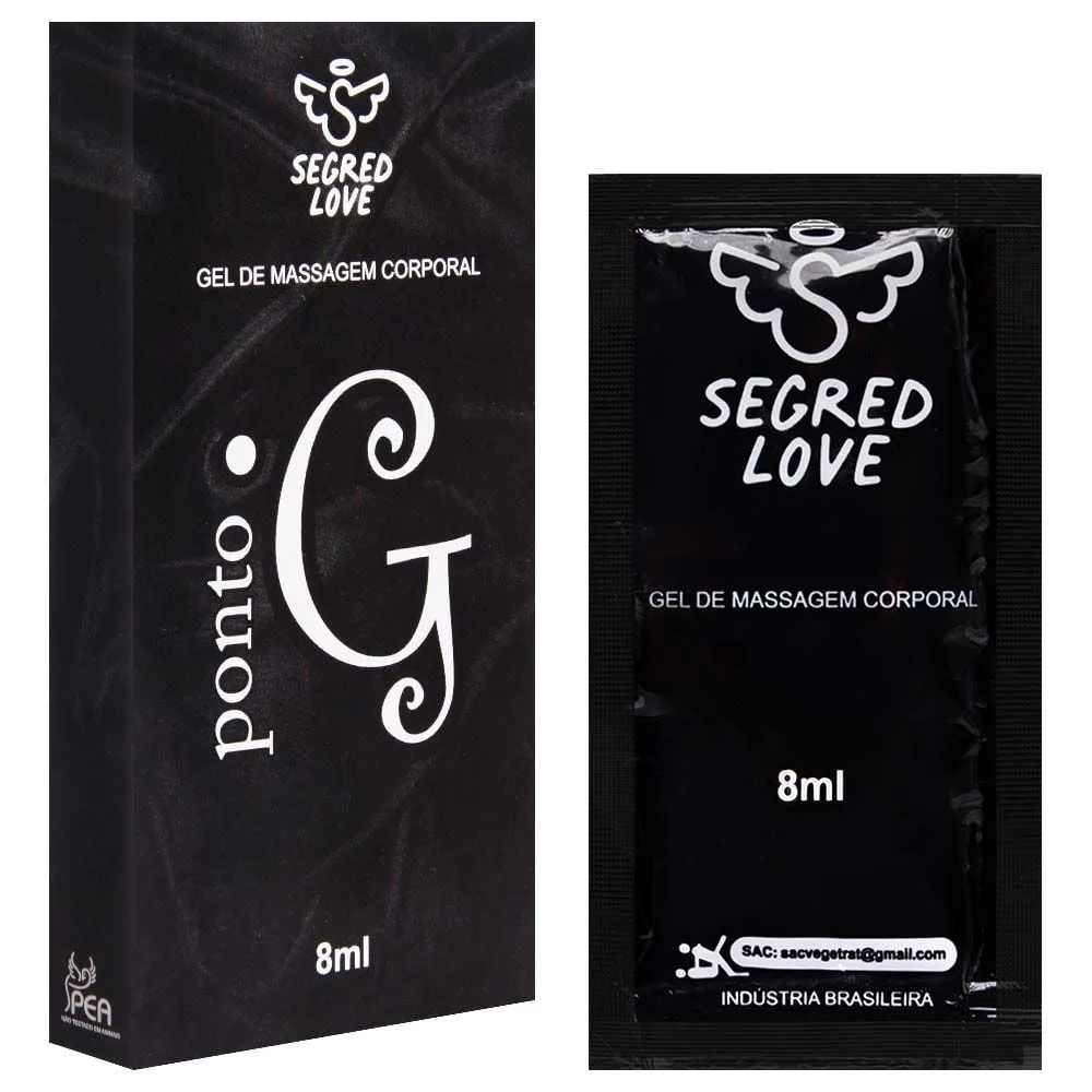 Ponto G Excitante Hot Ice Sachê 8ml Segred Love