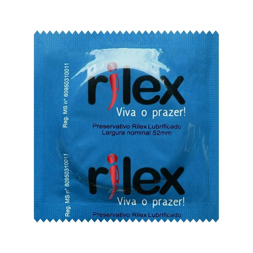 Preservativo Lubrificado Unitário Rilex