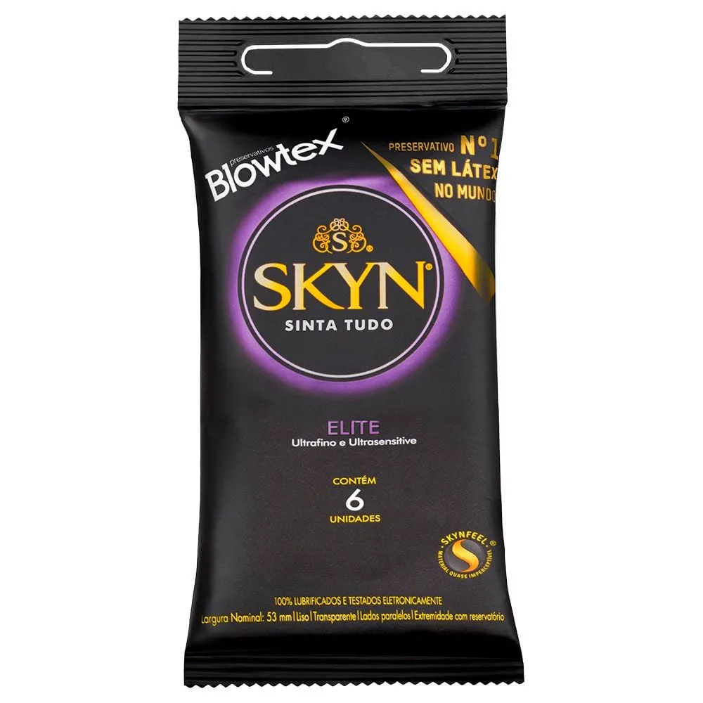 Preservativo Skyn Elite 06 Unidades Blowtex