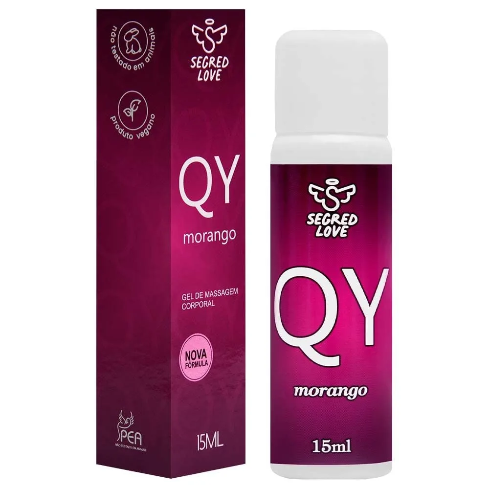 Qy Lubrificante Base água 15ml Segred Love