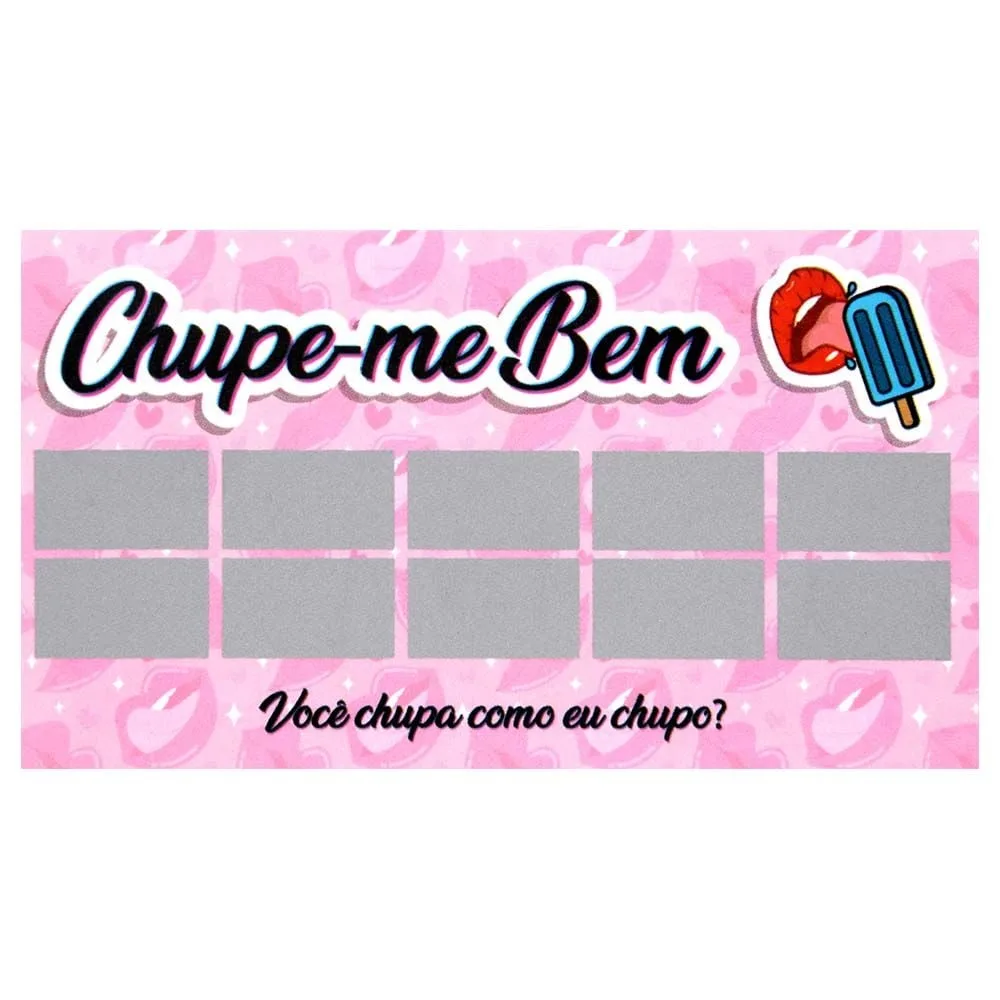 Raspadinha Chupe-me Bem Unitária Sensual Love