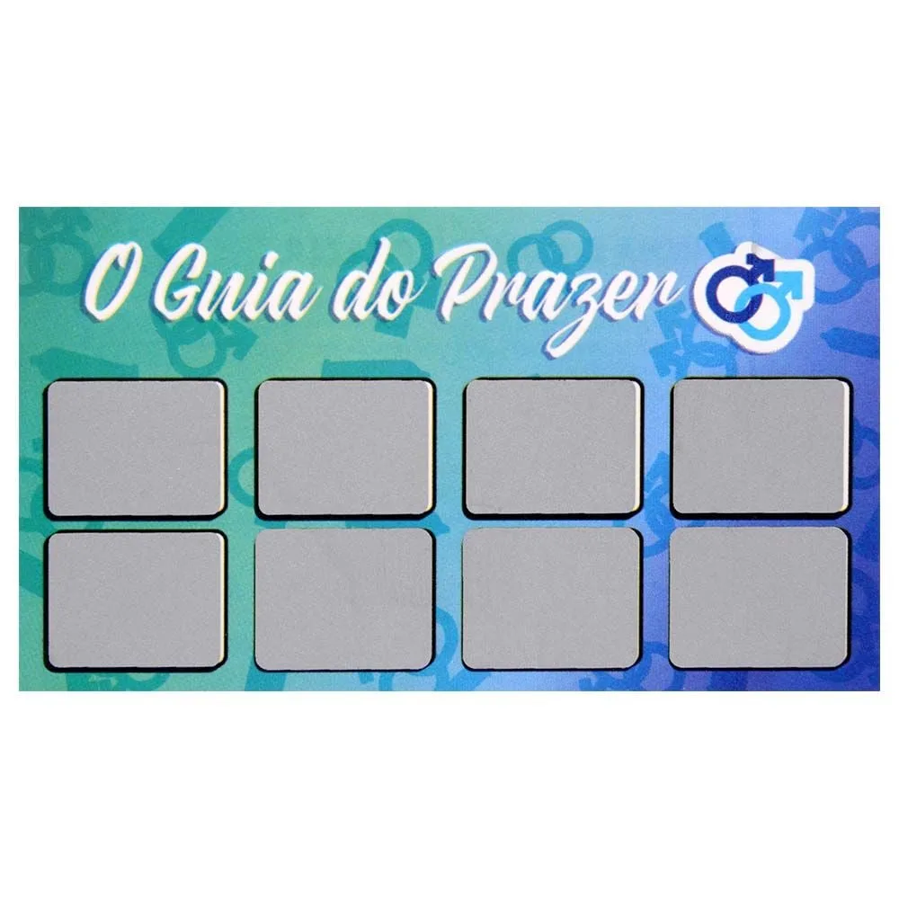 Raspadinha Guia Do Prazer Gay Unitária Sensual Love