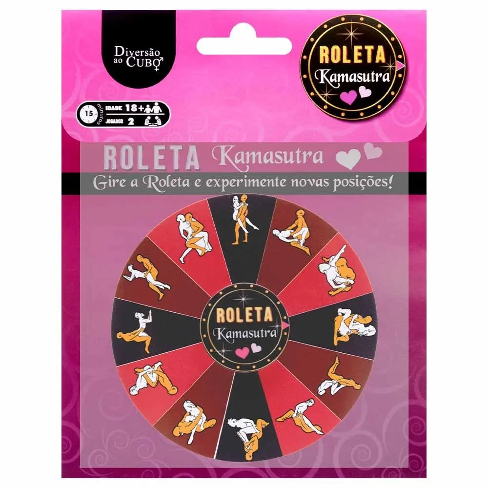 Roleta Kamasutra Jogo Sensual Diversão Ao Cubo