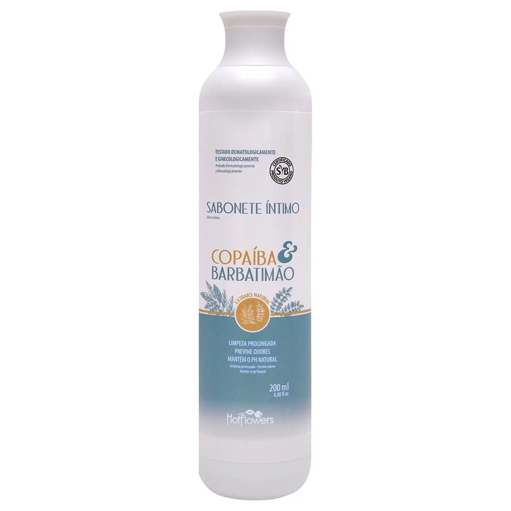 Sabonete íntimo Copaíba Barbatimão 200g Hot Flowers