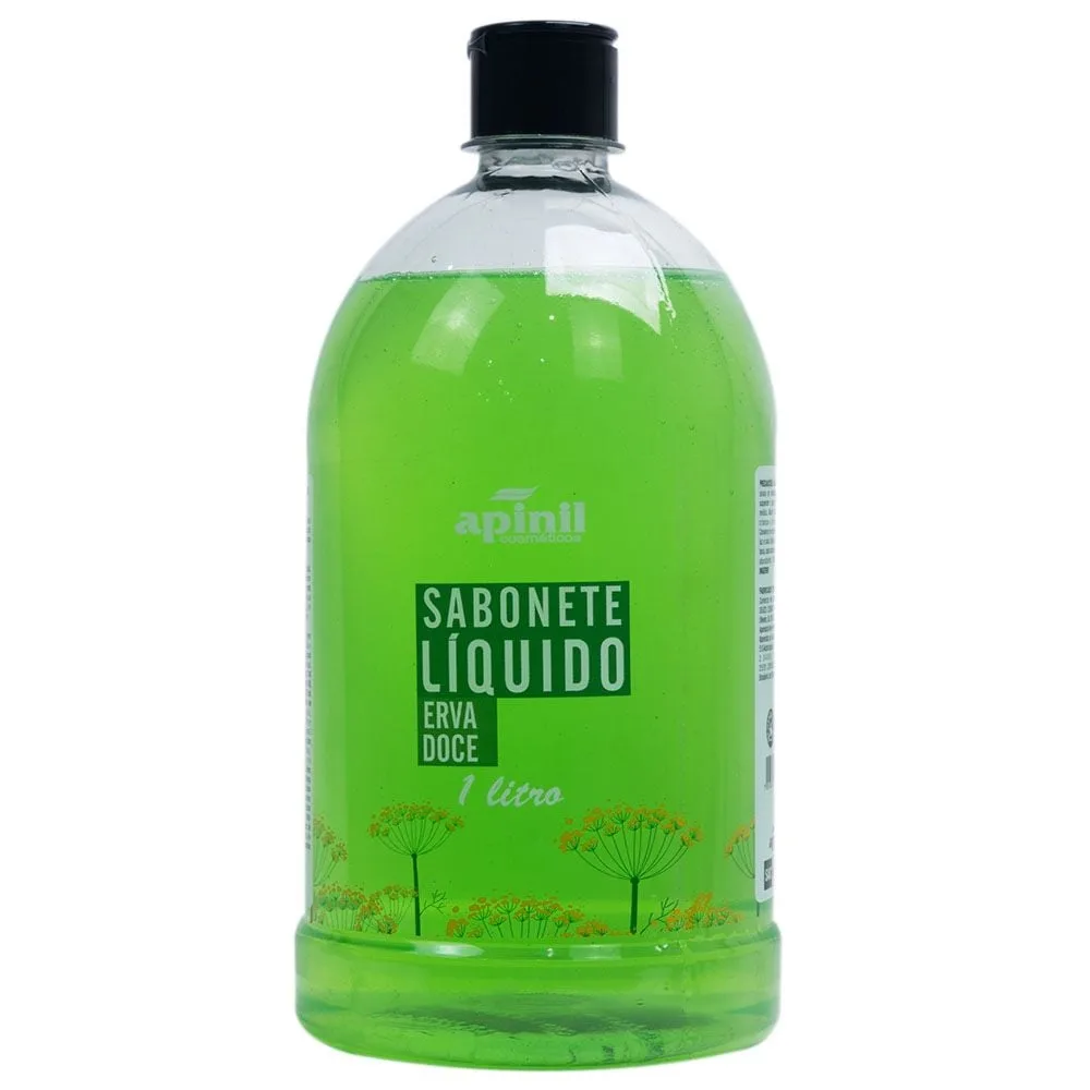 Sabonete Líquido 1 Litro Apinil Cosméticos