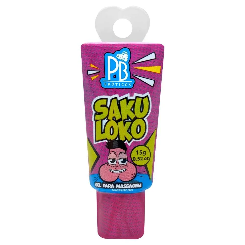 Saku Loko Gel Excitante Masculino 15g Pb La Pimienta