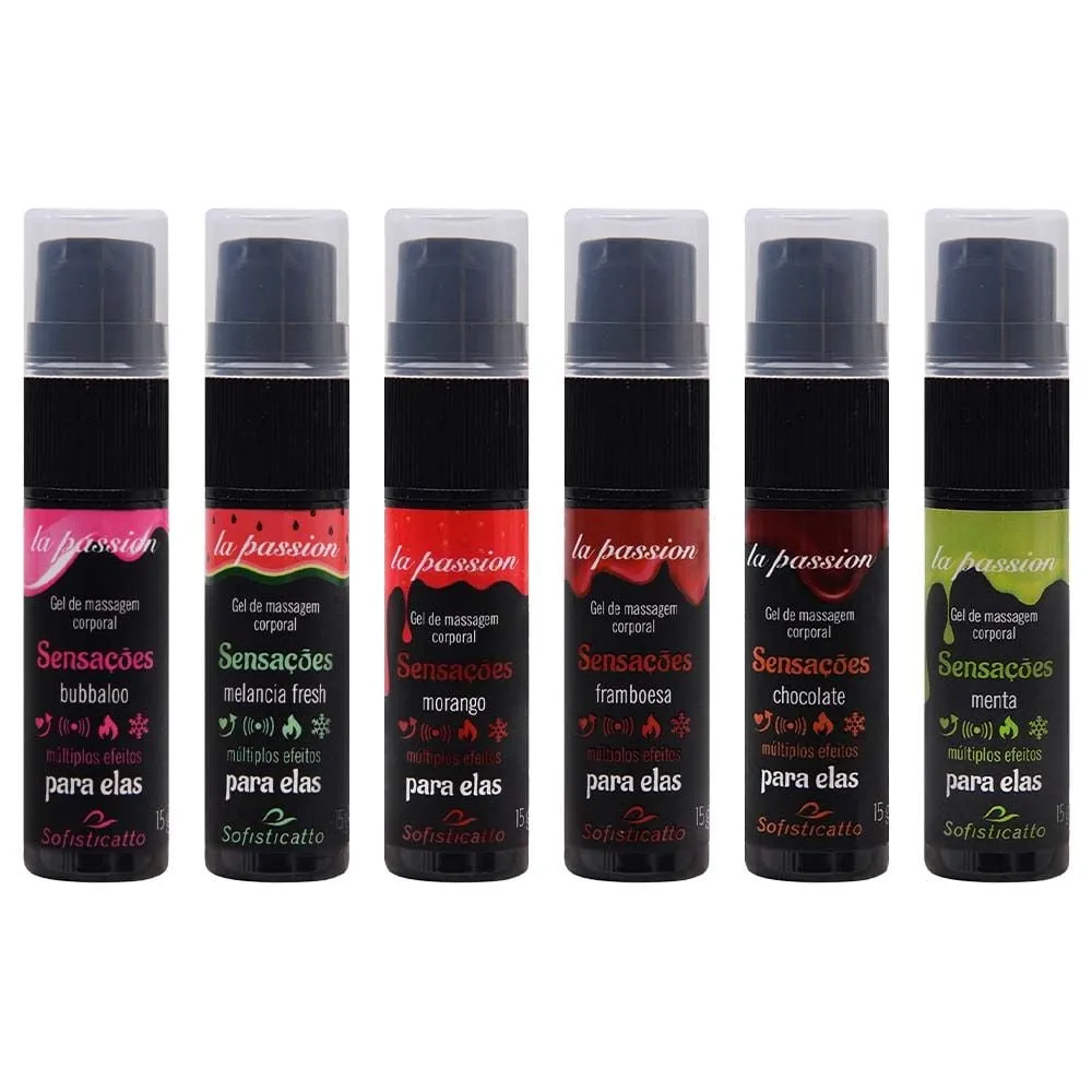 Sensações Gel Múltiplos Efeitos 15g Sofisticatto