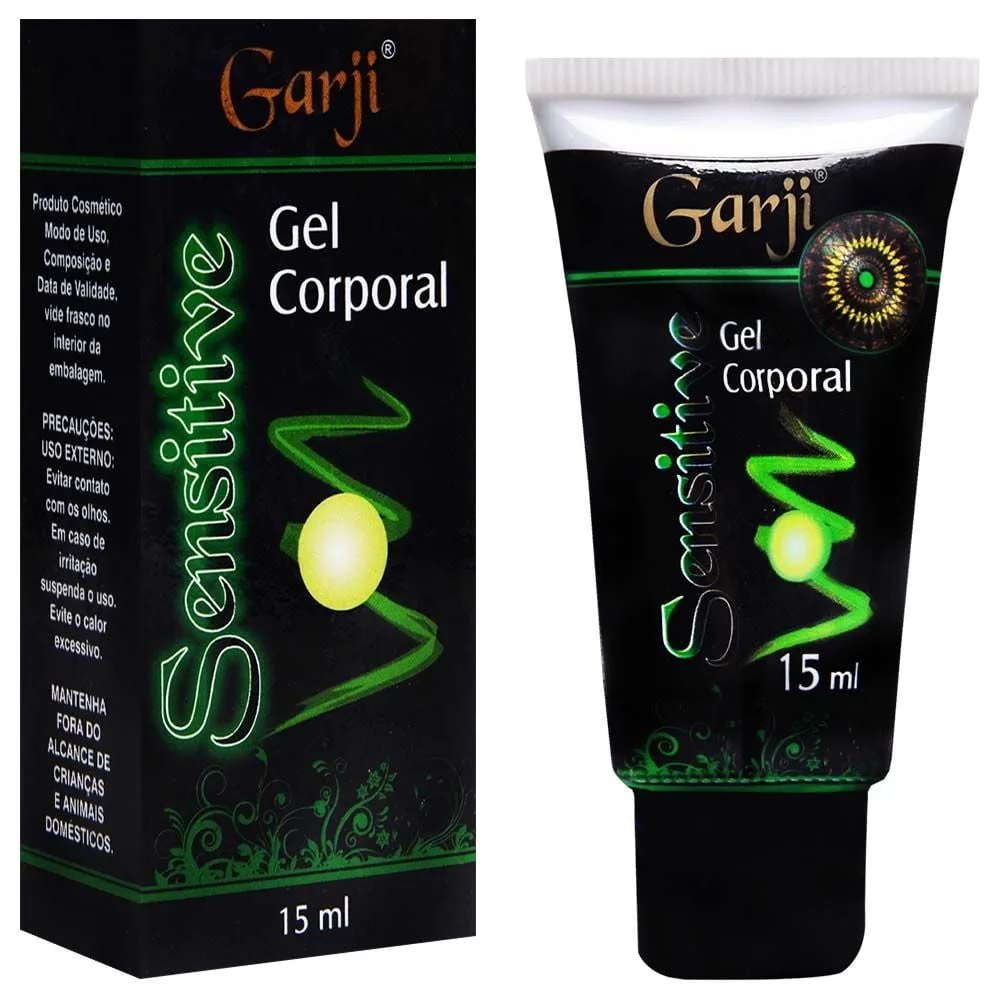 Sensitive Bisnaga Gel Funcional Anestésico 15ml Garji