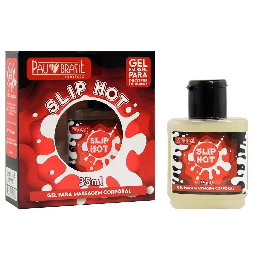 Slip Hot Gel Excitante 35ml Pau Brasil