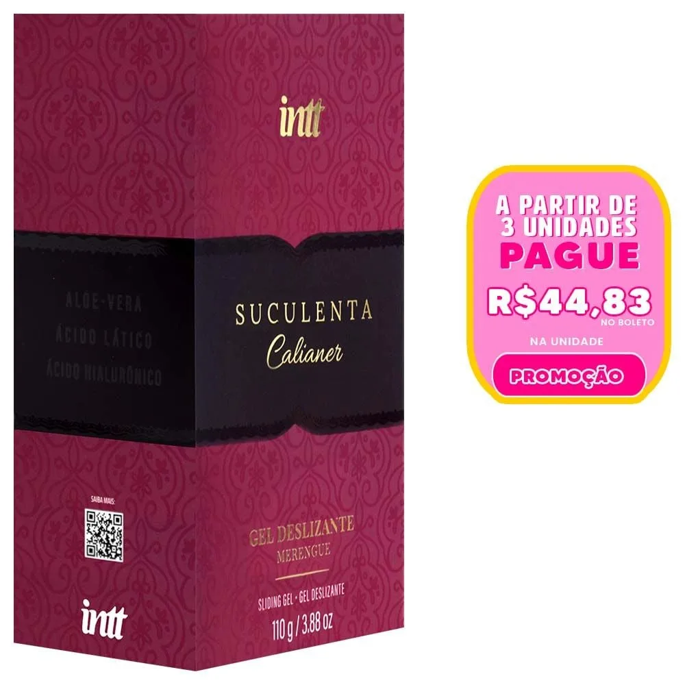 Suculenta Gel Deslizante Merengue Calianer 110g Intt