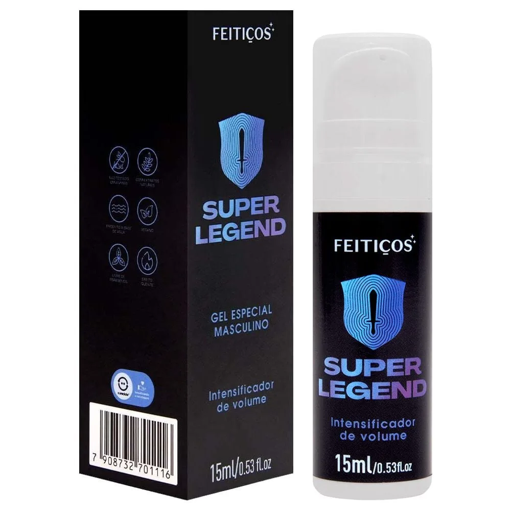 Super Legend Gel Especial Masculino 15ml Feitiços